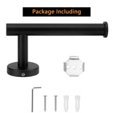 NNEDSZ Toilet Paper Holder Black Wall Mount Bathroom Paper Roll Holder Roll Holder 304
