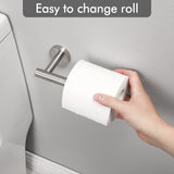 NNEDSZ Toilet Paper Holder Bathroom Paper Roll Holder Roll Holder brushed Silver Wall Mount 304