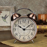 NNEDSZ Dual Alarm Clock Twin Bell Alarm Clock, Bedroom Table Desk Alarm Clock Backlight