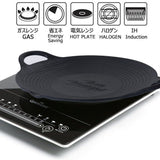 NNEDSZ Cast Iron 36cm Korean Japanese BBQ Barbecue Grill Pan Plate Round Griddle Plate Indoor outdoor