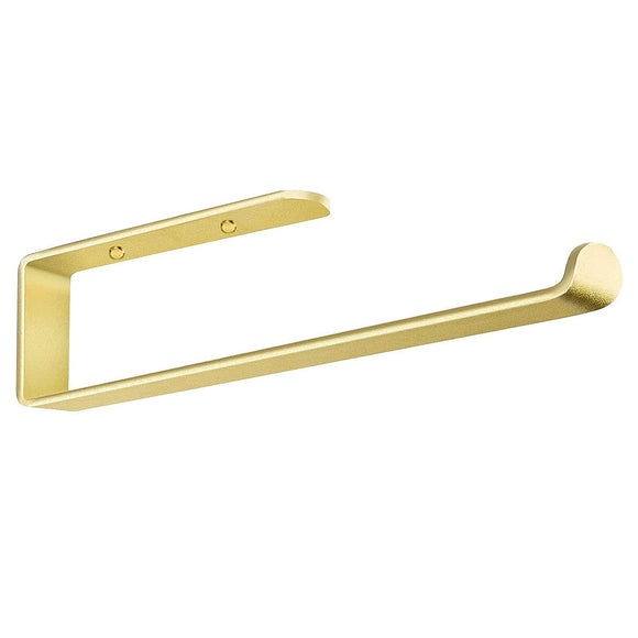 NNEDSZ Gold Kitchen Bathroom Paper Holder Towel Holder Self Adhesive or Screw Mount 31cm