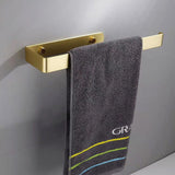 NNEDSZ Gold Kitchen Bathroom Paper Holder Towel Holder Self Adhesive or Screw Mount 31cm