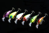 NNEDSZ 6x 4.5cm Popper Crank Bait Fishing Lure Lures Surface Tackle Saltwater