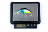 NNEDSZ 4x 5.5cm Popper Crank Bait Fishing Lure Lures Surface Tackle Saltwater