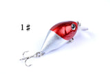 NNEDSZ 5x 5.5cm Popper Crank Bait Fishing Lure Lures Surface Tackle Saltwater
