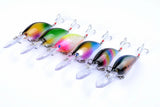 NNEDSZ 6x 11cm Popper Crank Bait Fishing Lure Lures Surface Tackle Saltwater