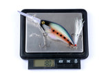 NNEDSZ 6x 11cm Popper Crank Bait Fishing Lure Lures Surface Tackle Saltwater