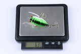 NNEDSZ 4x Popper Poppers 5cm Fishing Lure Lures Surface Tackle Fresh Saltwater