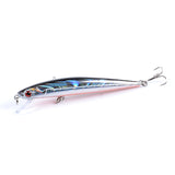 NNEDSZ 6x Popper Minnow 11cm Fishing Lure Lures Surface Tackle Fresh Saltwater
