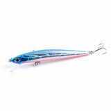 NNEDSZ 6x Popper Minnow 11cm Fishing Lure Lures Surface Tackle Fresh Saltwater