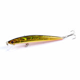 NNEDSZ 6x Popper Minnow 11cm Fishing Lure Lures Surface Tackle Fresh Saltwater