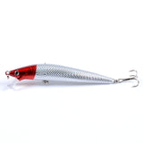 NNEDSZ 7x Popper Minnow 11.8cm Fishing Lure Lures Surface Tackle Fresh Saltwater