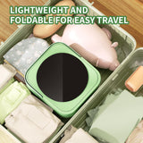 NNEDSZ Mini 8L Portable Foldable Washing Machine Washer for Underwear Baby Clothes Camping Travel Green