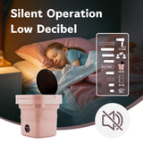 NNEDSZ Mini 8L Portable Foldable Washing Machine Washer for Underwear Baby Clothes Camping Travel Pink