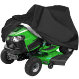 NNEDSZ Lawn Mower Cover Lawn Tractor Cover Waterproof Heavy Duty 420D Polyester UV Protection