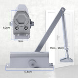 NNEDSZ Auto Commercial Door Closers Hydraulic Door Closer for Home  Commercial Door 45-60kg