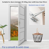 NNEDSZ Auto Commercial Door Closers Hydraulic Door Closer for Home  Commercial Door 45-60kg