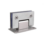 NNEDSZ 90 Degree Glass Door Cupboard Showcase Cabinet Clamp Glass Shower Doors Hinge 304 Steel