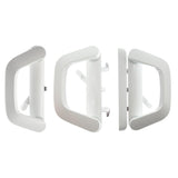 NNEDSZ Sliding Patio Door Handle Set Mortise Lock Suitable for Sliding Glass Patio Door White