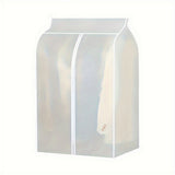 NNEDSZ 120cm Clothes Dust Cover Wardrobe Cloth Cover Clothes Storage Bag For Garments Suits Dresses Coats