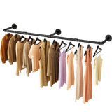 NNEDSZ 184cm Clothing Racks for Hanging Clothes Garment Rack Industrial Pipe clothes Rack Drying Rack