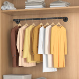 NNEDSZ 97cm Clothing Racks for Hanging Clothes Garment Rack Industrial Pipe clothes Rack Drying Rack