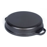 NNEDSZ 30cm Cast Iron Dutch Oven With Handles Lid Cast Iron Skillet Braising Pan For Casserole Dish Crock Pot Stewpan
