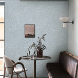 NNEDSZ 61cm x 10m Green Wallpaper Decor Faux Grasscloth Paper Wall Paper Self Adhesive Removable Silver