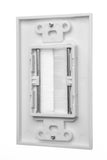 NNEDSZ Brush Wall Plate Wires Cable Access Strap Management Socket Mount Port HDMI