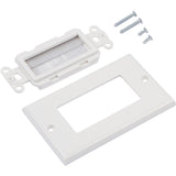 NNEDSZ Brush Wall Plate Wires Cable Access Strap Management Socket Mount Port HDMI