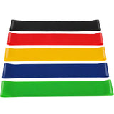 NNEDSZ 5 Pcs Resistance Bands Exercise Bands Resistance Bands Set Workout Bands Leg Yoga Bands
