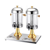 NNEDSZ 16L Commercial Restaurant Buffet Beverage Juice Beverage Dispenser Drink Container Gold
