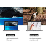 NNEDSZ 4in1 USB 3.1 Type-C Hub to HDMI Video Adapter 4K Male to Female Converter