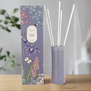 NNEDSZ Home Fragrance Essentials Oil Reed Diffuser - Purple Romance