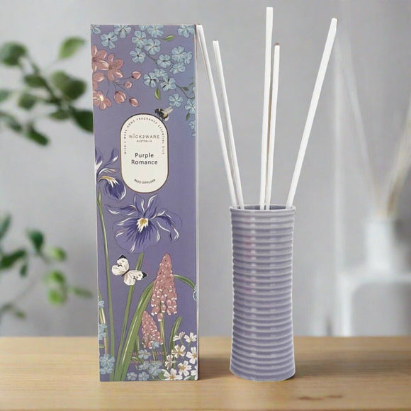 NNEDSZ Home Fragrance Essentials Oil Reed Diffuser - Purple Romance