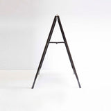 NNEDSZ Black Powder Coated Steel A-Board Sign 60X90cm