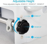 NNEDSZ Toilet Seat Riser with Flip Up Handles Raised Toilet Safety Seat for Elderly