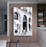 NNEDSZ Interior Ave - Catwalk - 90cm x 60cm White Framed Artwork