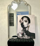 NNEDSZ Interior Ave - Saint Fashion - 90cm x 60cm White Framed Artwork