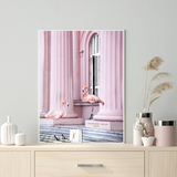 NNEDSZ Interior Ave - Saint Pink - 90cm x 60cm White Framed Artwork