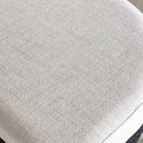 Interior Ave - Royale Oatmeal Tweed Linen Kitchen Bar Stool
