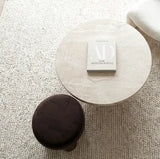 Interior Ave - Nobu Round Sculptural Stone Coffee Table - Natural Stone 70cm