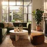 Interior Ave - Zelda Sculptural Stone Coffee Table - Sand Textured Finish