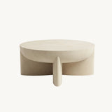 Interior Ave - Zelda Sculptural Stone Coffee Table - Sand Textured Finish