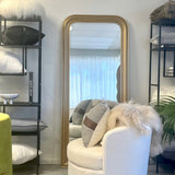 NNEDSZ Interior Ave - Freya Scallop Mirror - Black - Large Full Length Mirror