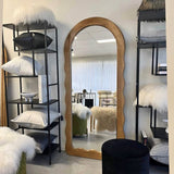 NNEDSZ Interior Ave - Luna - Oak - Large Full Length Mirror