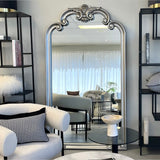 NNEDSZ Interior Ave - Palacio Leaner Mirror - Antique Silver