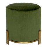NNEDSZ Interior Ave - Apollo Velvet Ottoman - Green