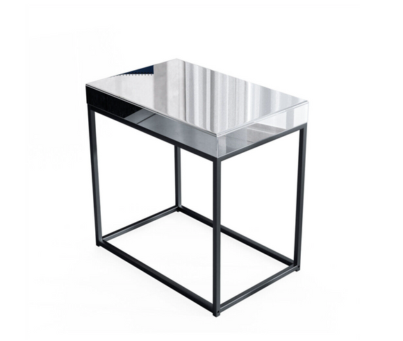 NNEDSZ Interior Ave - Monroe Mirror Bedside / Side Table