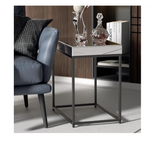 NNEDSZ Interior Ave - Monroe Mirror Bedside / Side Table